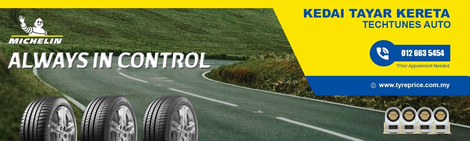 Authorized Michelin Tyre Shop in Puchong, Selangor, Malaysia